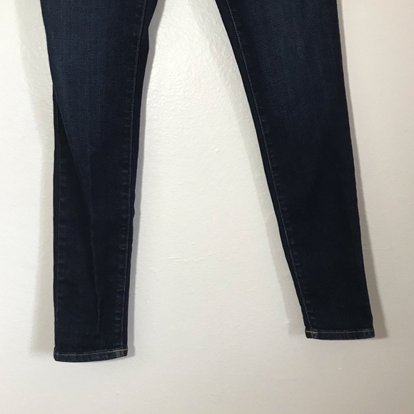 Everlane High Rise Skinny Dark Wash Jeans Size 25 Tall Excellent Condition - Picture 9 of 9